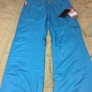 Bonfire Dry level 2 Redline snowboarding pants.